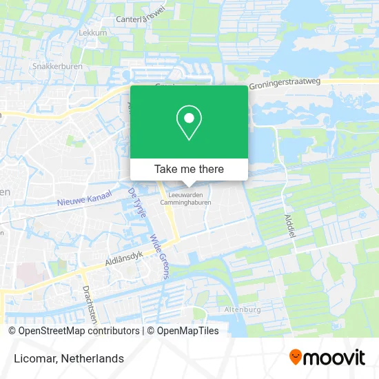 Licomar map