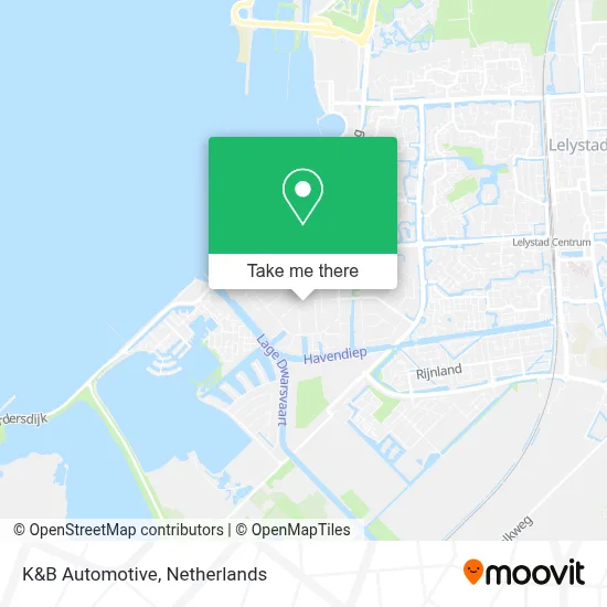 K&B Automotive map