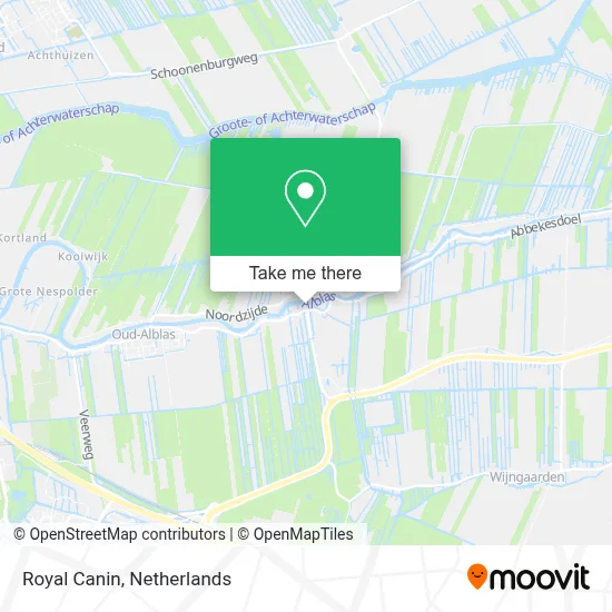 Royal Canin map