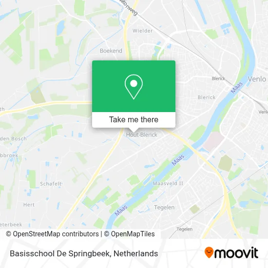 Basisschool De Springbeek Karte