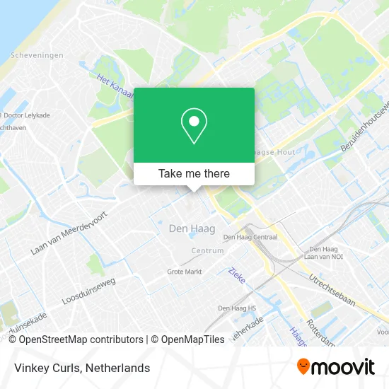 Vinkey Curls map