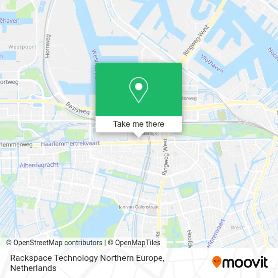 Rackspace Technology Northern Europe map