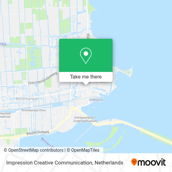Impression Creative Communication map