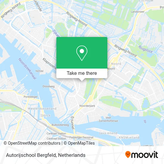 Autorijschool Bergfeld Karte