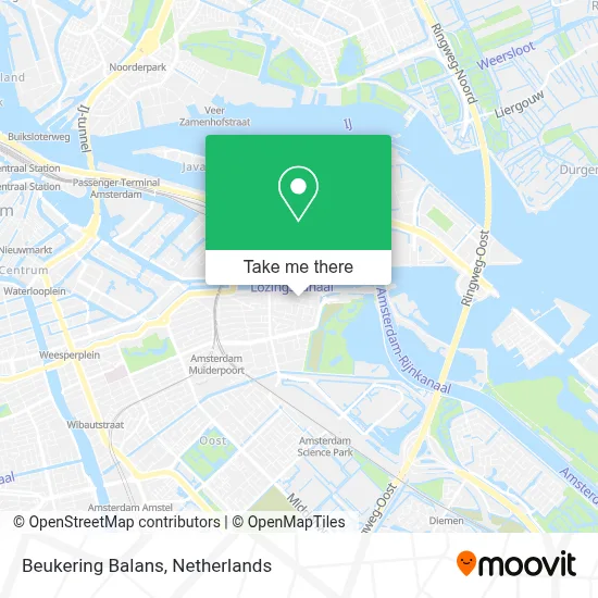 Beukering Balans map
