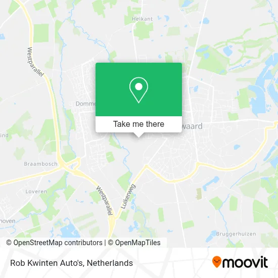 Rob Kwinten Auto's map