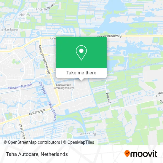 Taha Autocare map