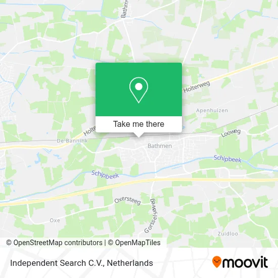 Independent Search C.V. map