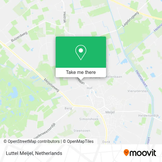 Luttel Meijel map