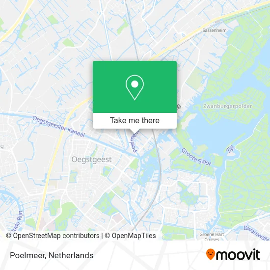 Poelmeer map
