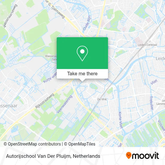 Autorijschool Van Der Pluijm Karte