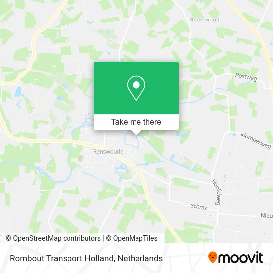 Rombout Transport Holland Karte