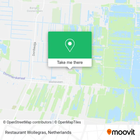 Restaurant Wollegras map