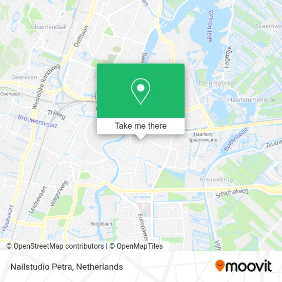 Nailstudio Petra map