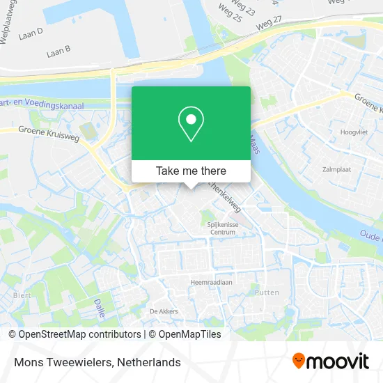 Mons Tweewielers map