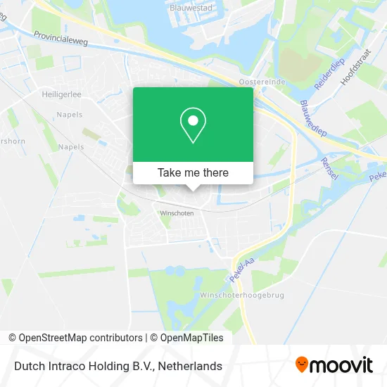 Dutch Intraco Holding B.V. map