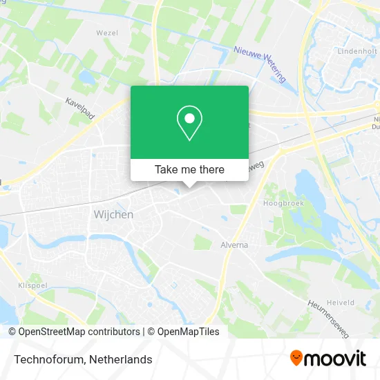 Technoforum map