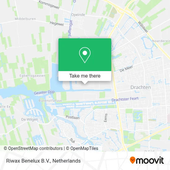 Riwax Benelux B.V. map