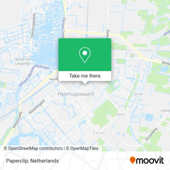 Paperclip map