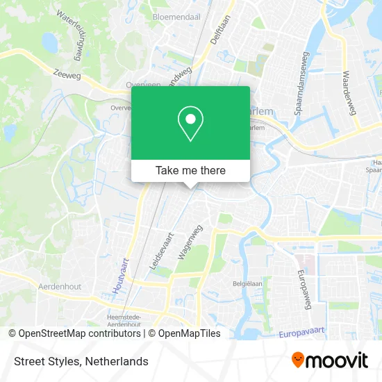 Street Styles map