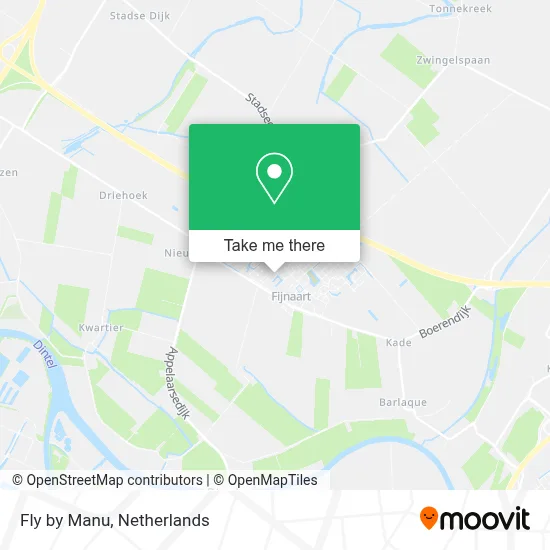 Fly by Manu map