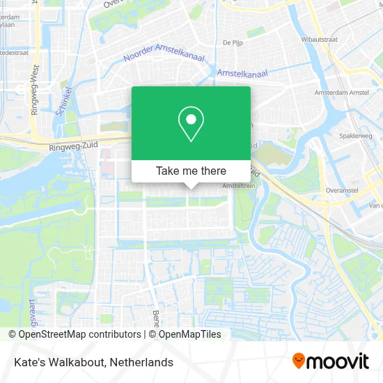 Kate's Walkabout map