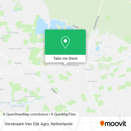 Verskraam Van Eijk Agro map