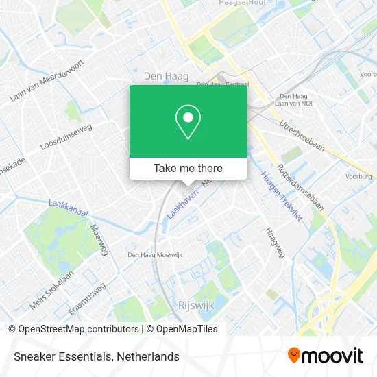 Sneaker Essentials map