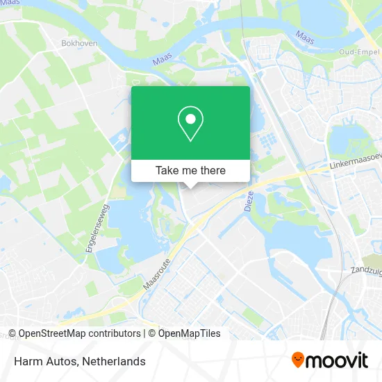 Harm Autos map