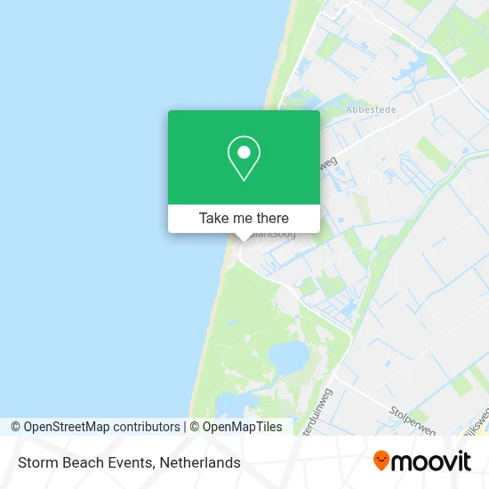 Storm Beach Events map