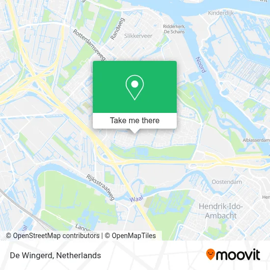 De Wingerd Karte