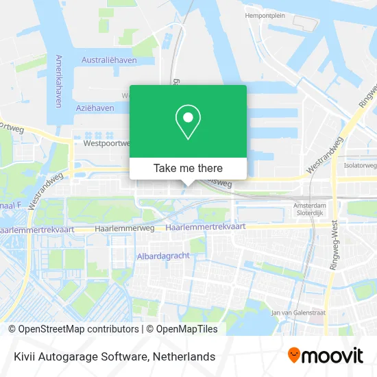 Kivii Autogarage Software map