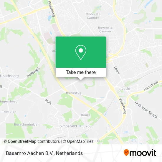 Basamro Aachen B.V. map