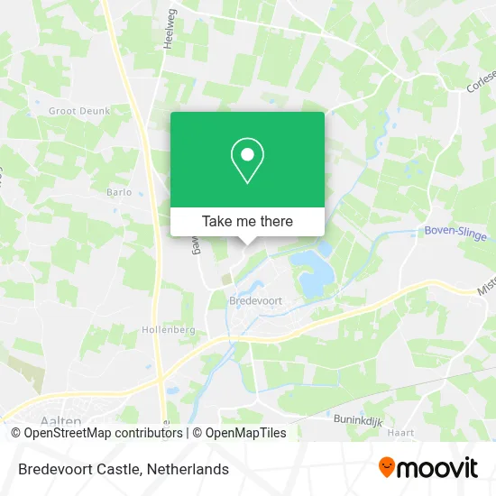 Bredevoort Castle Karte