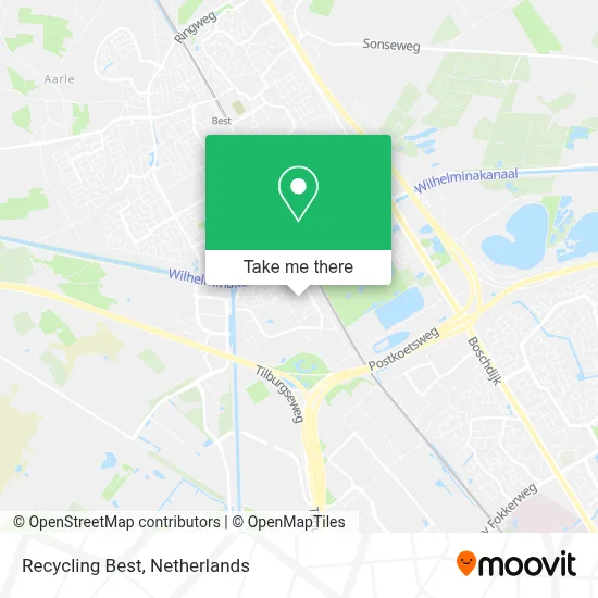 Recycling Best map