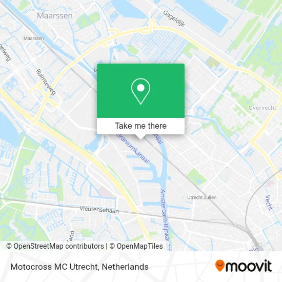 Motocross MC Utrecht map