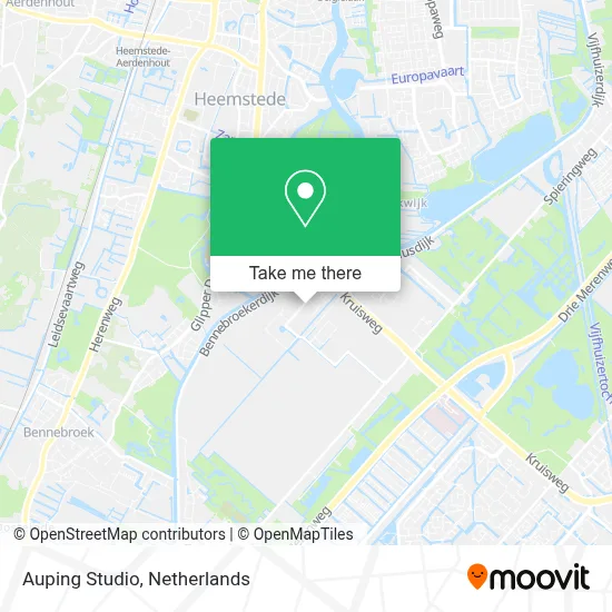Auping Studio map