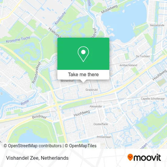 Vishandel Zee map