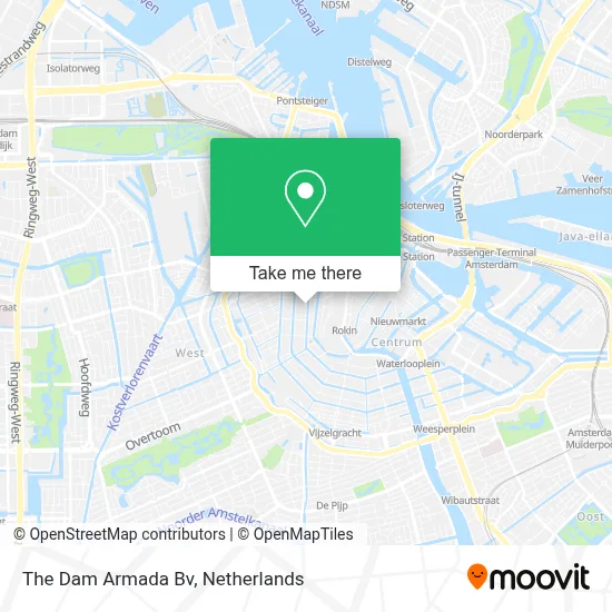 The Dam Armada Bv map