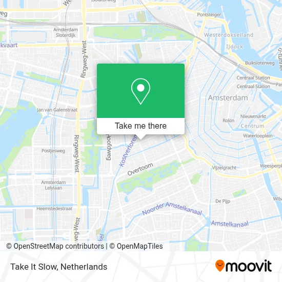 Take It Slow map