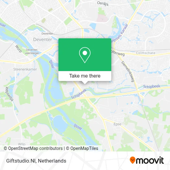 Giftstudio.Nl map