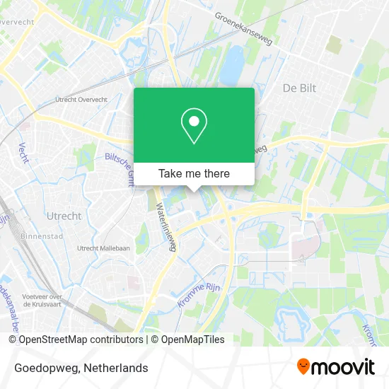 Goedopweg map