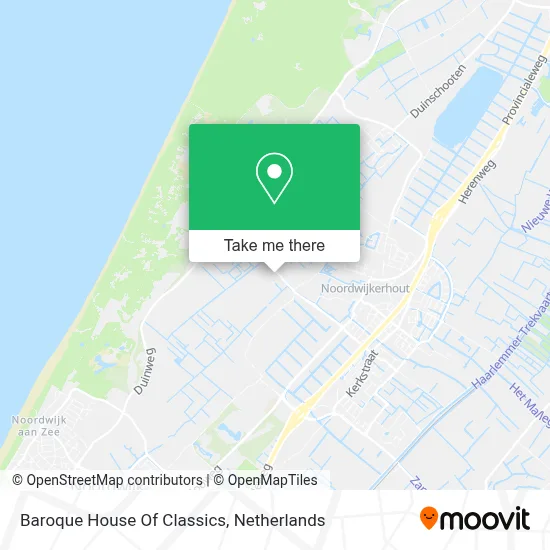 Baroque House Of Classics map
