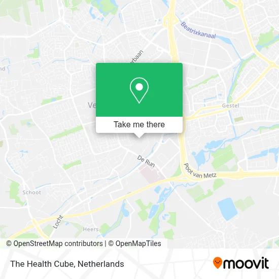 The Health Cube map