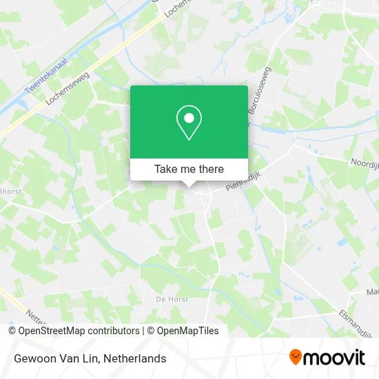 Gewoon Van Lin map