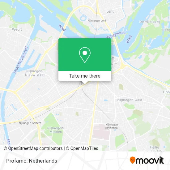 Profamo map