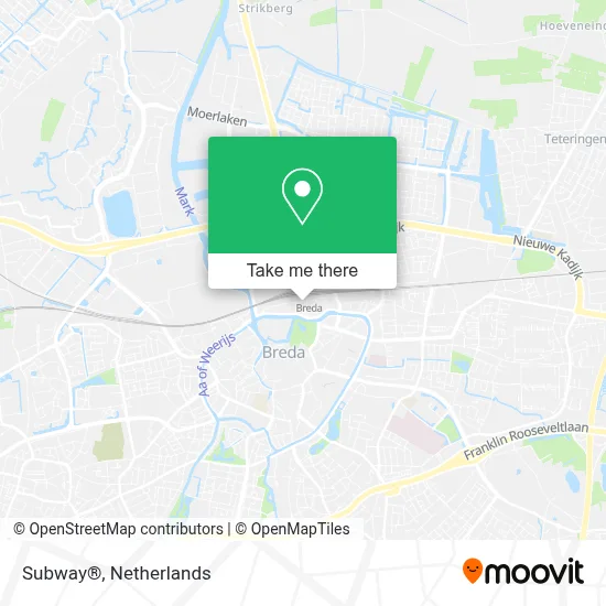 Subway® map