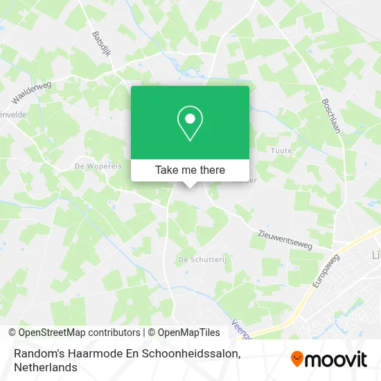 Random's Haarmode En Schoonheidssalon map