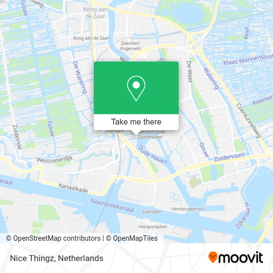 Nice Thingz map