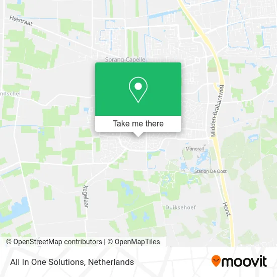 All In One Solutions map